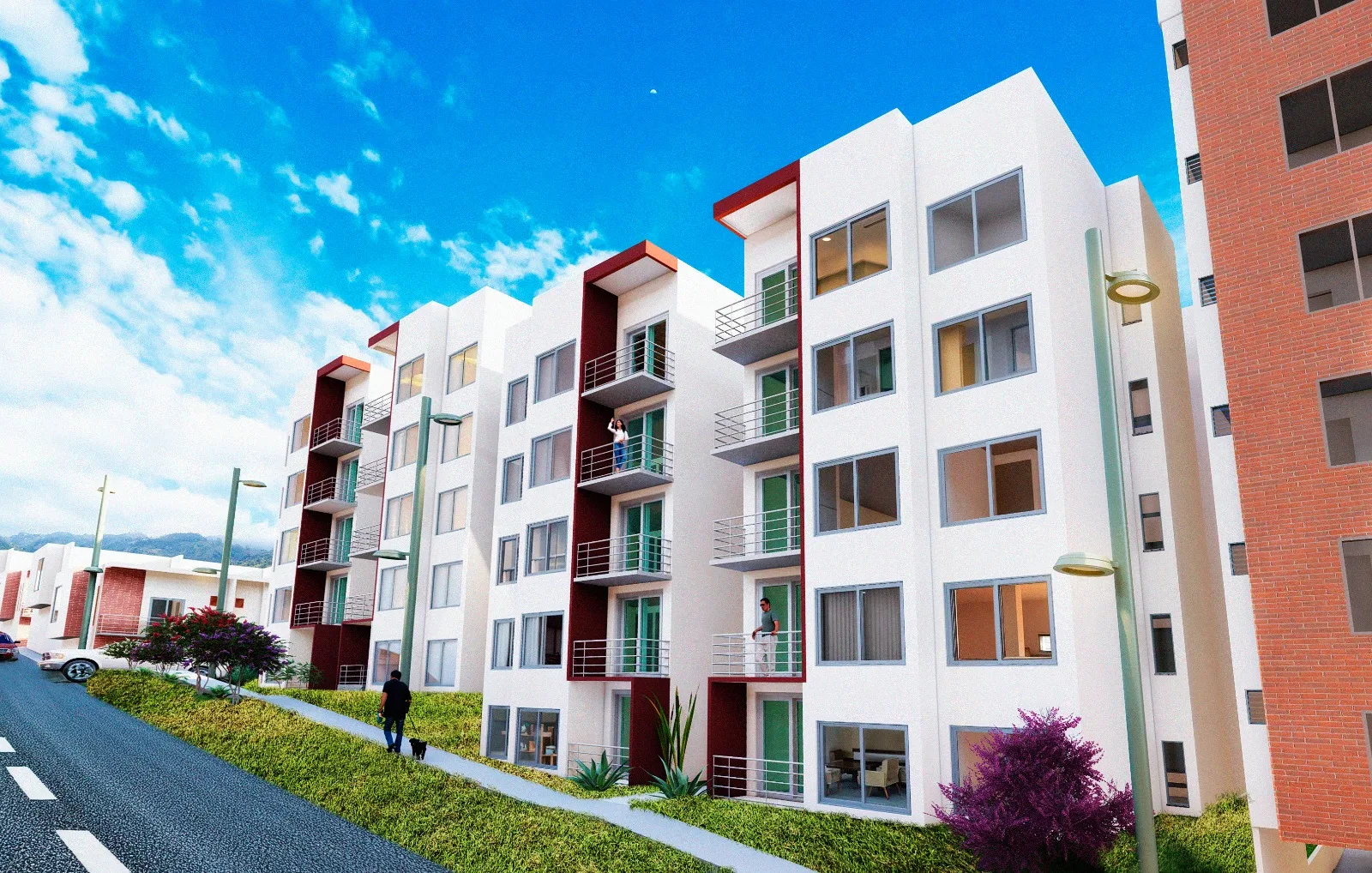 Apartamentos de Altos de Salem en Calarcá con vista a la cordillera